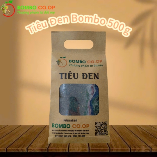 HẠT TIÊU ĐEN BOMBO CO.OP